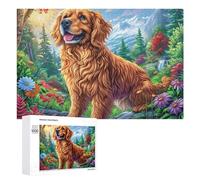 Dragón respirando Fuego sobre el mar de la Puesta del Sol Puzzle 1000 Piezas para Adultos Actividad Relajante Reducción del Estrés Regalo para Bienestar 1000 PCS