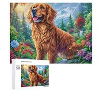 Dragón respirando Fuego sobre el mar de la Puesta del Sol Puzzle 500 Piezas para Mayores Ocio En Interior Estimulación Mental Regalo para Detalle Especial 500 PCS