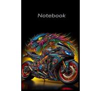 Dragon Rider Notebook - Sci-Fi Biker Sketchbook: Futuristic Motorcycle Journal, 50 Grid Pages, Perfect for Sketching, Garage Notes, or Daily Ideas