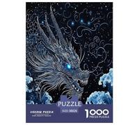 Dragón Rompecabezas Imposible,desafío para Adultos Entretenimiento Creativo 1000 Piezas Obra De Arte De Juego De para Adultos Y Niños Mayores De 12 Años 38x26cm/1000pcs