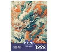 Dragón Rompecabezas Imposible,desafío para Adultos Juego EduGatoivo 1000 Piezas Obra De Arte De Juego De para Adultos Y Niños A Partir De 12 Años 38x26cm/1000pcs