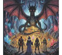 Dragon’s Hoard RPG Journal.: Campaign & Session Notes Notebook for Tabletop Roleplaying - Quests, Characters, Loot, Maps & Epic Ideas (With Fantasy Creature & Artifact Art).