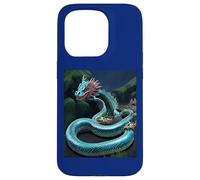 Dragón Serpiente Asia Fantasía Carcasa para iPhone 15 Pro