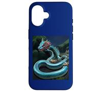 Dragón Serpiente Asia Fantasía Carcasa para iPhone 16