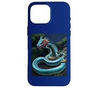 Dragón Serpiente Asia Fantasía Carcasa para iPhone 16 Pro Max