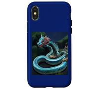 Dragón Serpiente Asia Fantasía Carcasa para iPhone X/XS