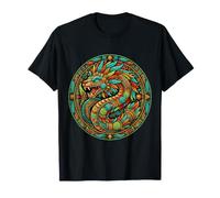 Dragón Serpiente Emplumado Maya Azteca Mitología Mexicana Camiseta