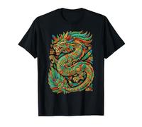 Dragón Serpiente Emplumado Maya Azteca Mitología Mexicana Camiseta