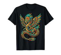 Dragón Serpiente Emplumado Maya Azteca Mitología Mexicana Camiseta