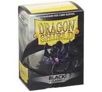 Dragon Shield Fundas protectoras Classic estándar para tarjetas Negro Caja de 100