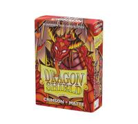 Dragon Shield Fundas Tamaño Japonés (59x86 mm) Mate Carmesí – 60 unidades