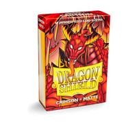 Dragon Shield ART11121 Matte Japanese Size Sleeves 60pk-Crimson, Multicoloured