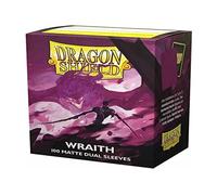 Arcane Tinmen Dragon Shield, Matte Dual Wraith Alaric: Chaos Wraith (púrpura) 100 ct, Las fundas para tarjetas MTG son lisas y resistentes, compatibles con Pokemon & Magic The Gathering, AT-15056