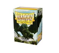 Dragon Shield - Box of 100 Highest Quality Trading Card Sleeves - Green
