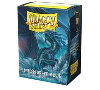 Dragon Shield Caja de 100 unidades, mangas mate azul medianoche