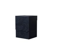 Dragon Shield Card Deck Box - Cubierta Shell: Azul noche/Negro - Duradero y resistente TCG, OCG Card Storage - Compatible con Pokémon Yugioh Commander y MTG Magic: The Gathering Cards