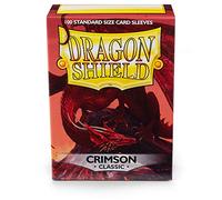 Dragon Shield - Classic Standard Size Sleeves 100Pk - Crimson, ART10021
