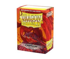 Dragon Shield - Classic Standard Size Sleeves 100Pk - Crimson, ART10021