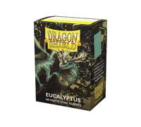 Dragon Shield Doble Mate Eucalipto Standard Fundas Para Cartas 100 Count