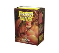 Dragon Shield Dual Matte - Peach (100 ct.) (Importación USA)