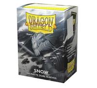 Dragon Shield Dual Matte - Snow (100 ct.) (Importación USA)