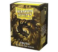 Dragon Shield Dual Matte Truth Gold Standard Size 100 ct Card Sleeves Individual Pack