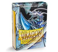 Dragon Shield Durable Japonés Transparente Frontal Mate Fundas para Tarjetas Caj