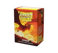 Dragon Shield Ember Dual Mate Standard Para Cartas 100ct TCG MTG