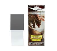 Dragon Shield Fundas de polipropileno estándar 100 Ajuste perfecto Sellable tran