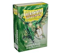 Dragon Shield - Fundas: Dragon Shield Matte Japanese Emerald 60 CT - Fundas para tarjetas de tamaño japonés - Yu-Gi-Oh! Fundas para tarjetas suaves y resistentes - Compatible con Yu-Gi-Oh!