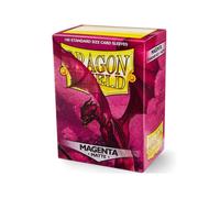 Dragon Shield Fundas Estándar Mate Magenta Para Cartas 100 Piezas En Caja