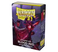 Dragon Shield Fundas mate de color rojo sangre de primera calidad altamente cole