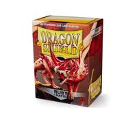 Dragon Shield Fundas para cartas ART11037 Mate Estándar 100 unidades Ruby Multicolor