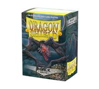 Dragon Shield Fundas para tarjetas de 100 unidades, color negro mate, tamaño estándar, paquete individual