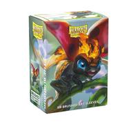 Dragon Shield Mangas De Arte Cepilladas: El Burnbug, Tamaño Estándar (100ct)
