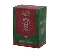 Dragon shield - mangas de doble tipo mate - 100 ct - smooth & tough pr