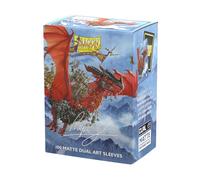 Dragon Shield Fundas Dual Art Matte The Raid 100 Estándar MTG Pokemon TCG