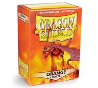 Arcane Tinmen ApS ART11013 Dragon Shield Sleeves Matte Orange Card Game