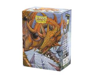 Dragon shield matte dual art the millerax - fundas para cartas de tama