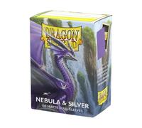 Dragon Shield: Matte - Dual Nebula & Silver (100) (Importación USA)