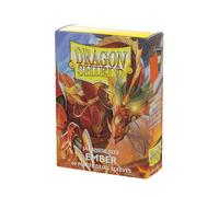 Dragon Shield – Fundas para cartas tamaño japonés Mate Ember Alaria Warrior Princess 100 ct Naranja