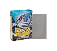Dragon Shield Matte Japanese Size- Silver (60)