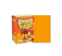 Arcane Tinmen ApS ART11013 Dragon Shield Sleeves Matte Orange Card Game