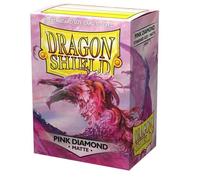Arcane Tinmen Dragon Shield Sleeves Matte: Pink Diamond Sleeves (Box of 100), AT-11039