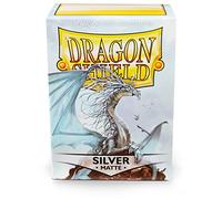 Dragon Shield - Matte Standard Size Sleeves 100Pk - Silver