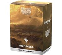 Dragon Shield Mtg Mate Doble Arte Mangas Serie Landfall - Arid Mesa (100 Ct.)
