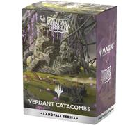 Dragon Shield MTG Mate Dual Arte Mangas Landfall Serie Verdant Catacomb 100CT