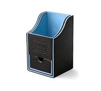 Dragon Shield-Nest Deck Box-Plus Black and Blue Accesorios, sólido, Multicolor, (Arcane Tinmen ART40203)
