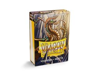Dragon shield small sleeves - japanese matte copper (60 sleeves)