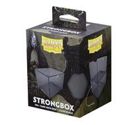 Dragon shield strongbox deck box - caja transparente negra, capacidad